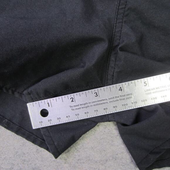 Speedo Shorts Mens XL Black Swim Trunks Elastic Waist Split Hem Embroidered Logo - Picture 5 of 7